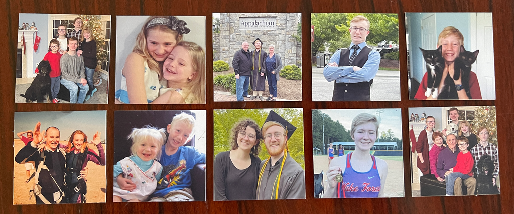 Custom Photo Flat Magnets 2X2 Inch Square (Set of 10)